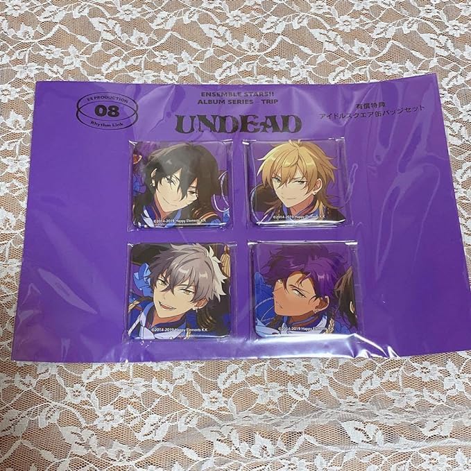 アドニス　TRIP 缶バッジ　スクエア　UNDEAD Amazon.co.jp: UNDEAD TRIP CD アルバム特典 スクエア缶バッジ