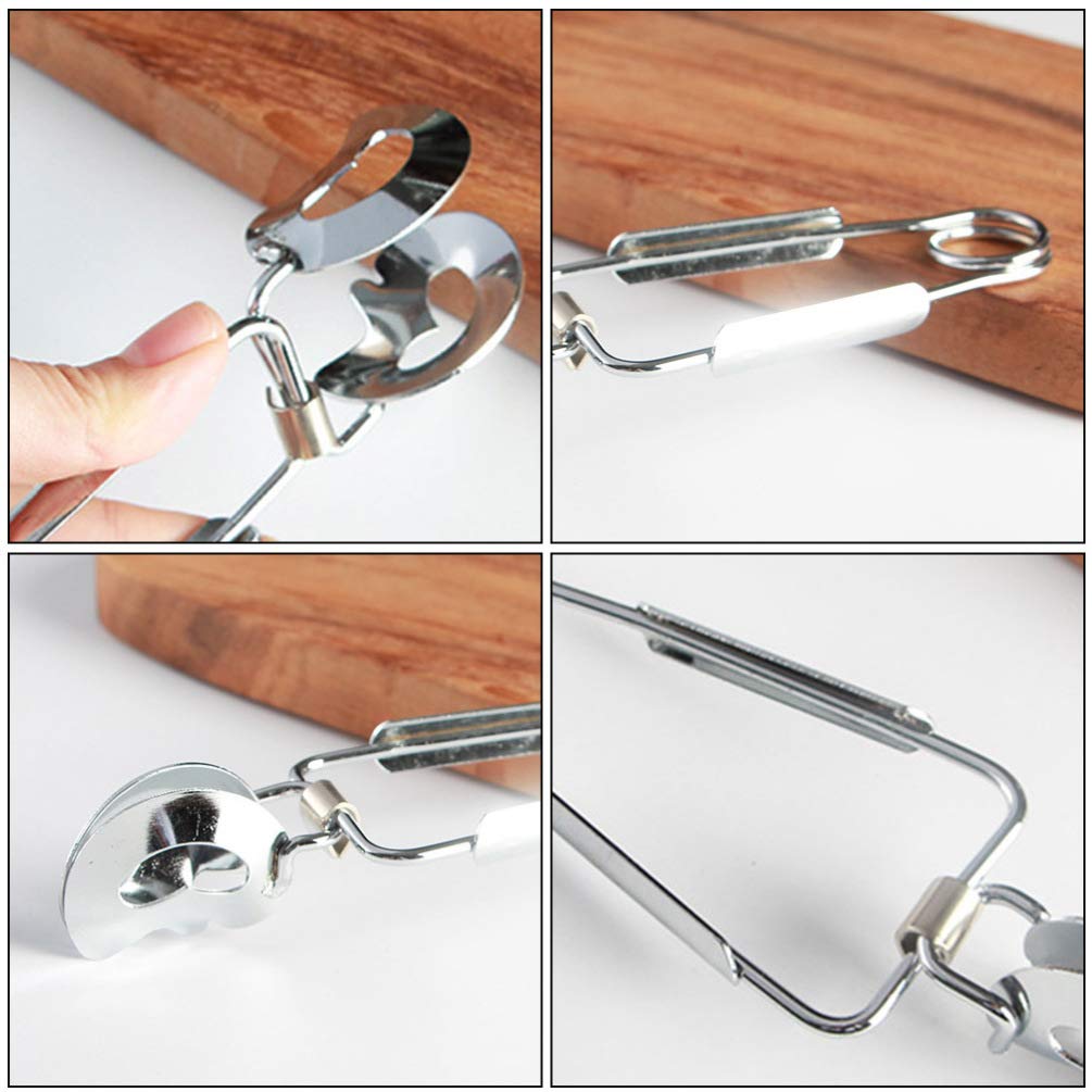 Kichvoe Pince À Escargot En Acier Inoxydable Ergonomique 15Cm Résistante À La Chaleur Pour Servir Escargots Apéritifs Et Fruits De Mer Cuisine Maison