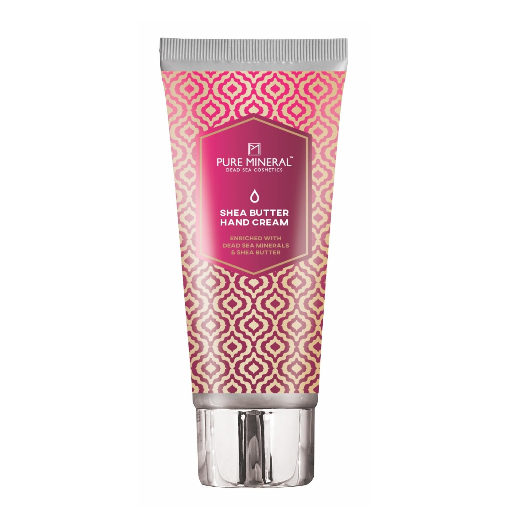 Pure Mineral - Revitalizing Hand Cream with Shea Butter - Dead Sea Minerals, Nourishing, Intense Hydration - Silicone-Free, Sulfate-Free, Paraben-Free - 50ml