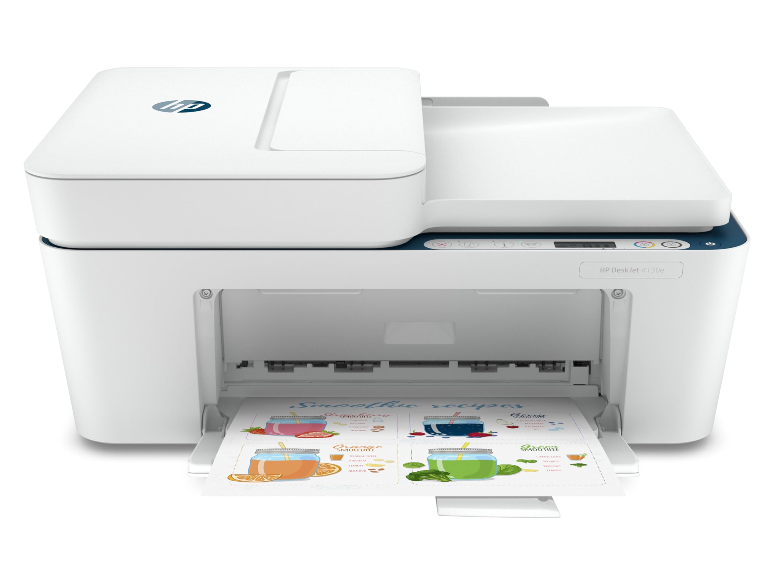 HP Deskjet 4130e Imprimante tout-en-un Jet d'encre couleur Copie Scan - 6 mois d'Instant ink inclus avec HP+