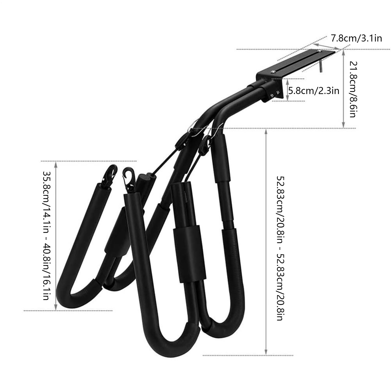 Soporte Para Tabla De Surf Para Bicicleta De Montaje Ajustable Y Portátil | Soporte Portátil Para Tablas De Surf En Bicicleta Para Scooter Motocicleta Y Bicicletas De Carretera O