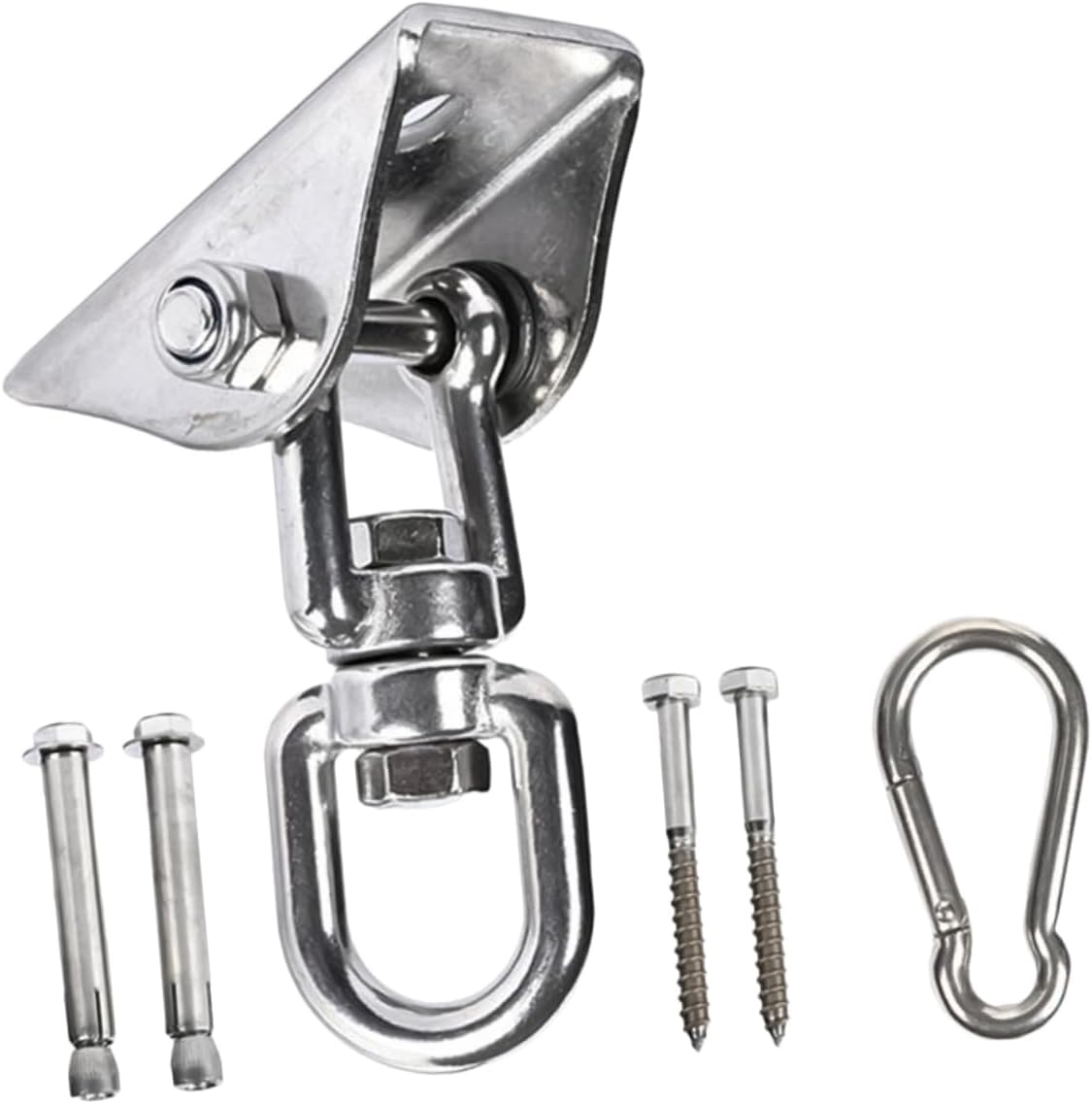 Stainless Steel Swing Chair Hook Ceiling Wall Mounting Hammock Accessory Fixed Hook for Swing Hammock