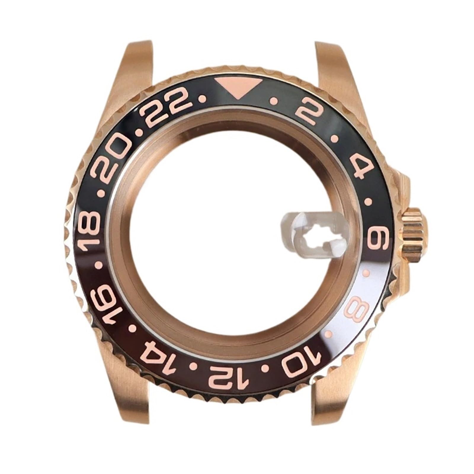 1 Stück 40 mm Uhrengehäuse Saphirglas for ETA 2824 Uhrwerk 120 Klicks Lünette