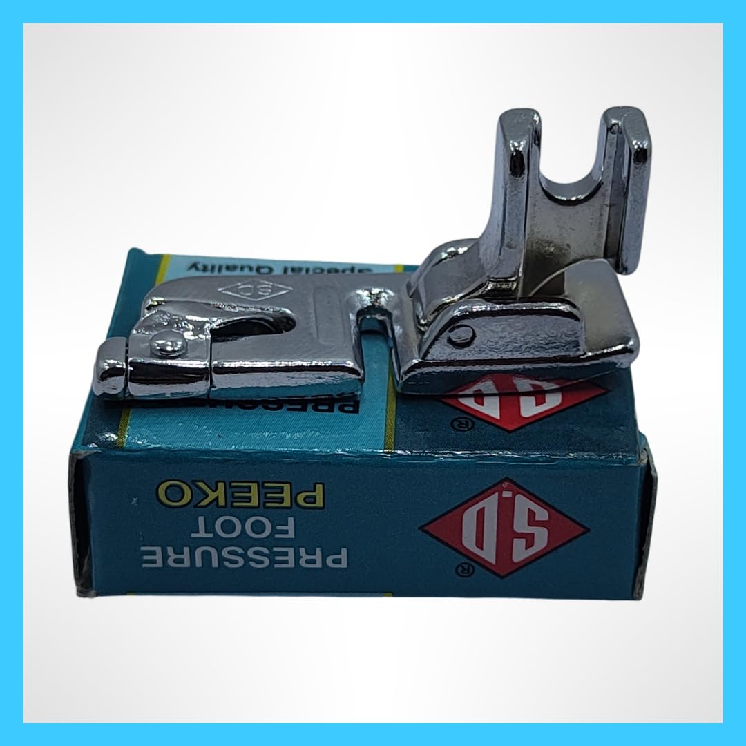 Steel Pico Low Shank Presser Foot Foot for All Automatic Sewing Machines for Models Singer, Usha,Brother,Janome — Amazon image 3