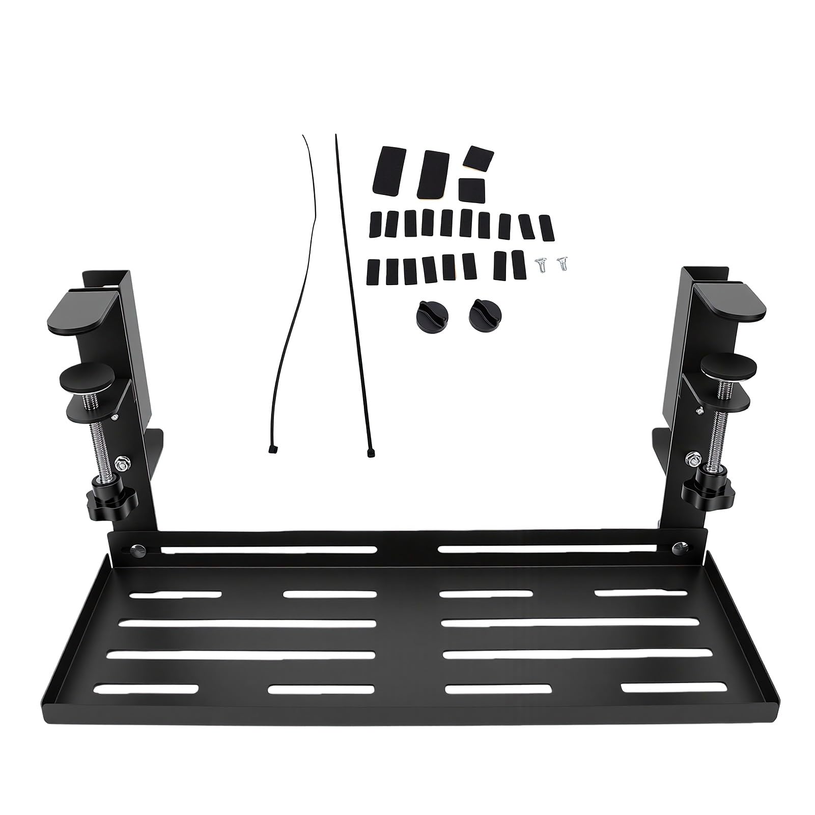Generic Kabel-Organizer Unter Dem Schreibtisch, Stabile Drahtablage aus Karbonstahl für Sauberkeit und Multifunktionalität zu Hause oder Im Büro, 39,7 X 15 cm