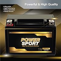 Vista 6 de Paquete de 2 baterías ExpertPower YTX9-BS PowerSport, AGM selladas sin mantenimiento