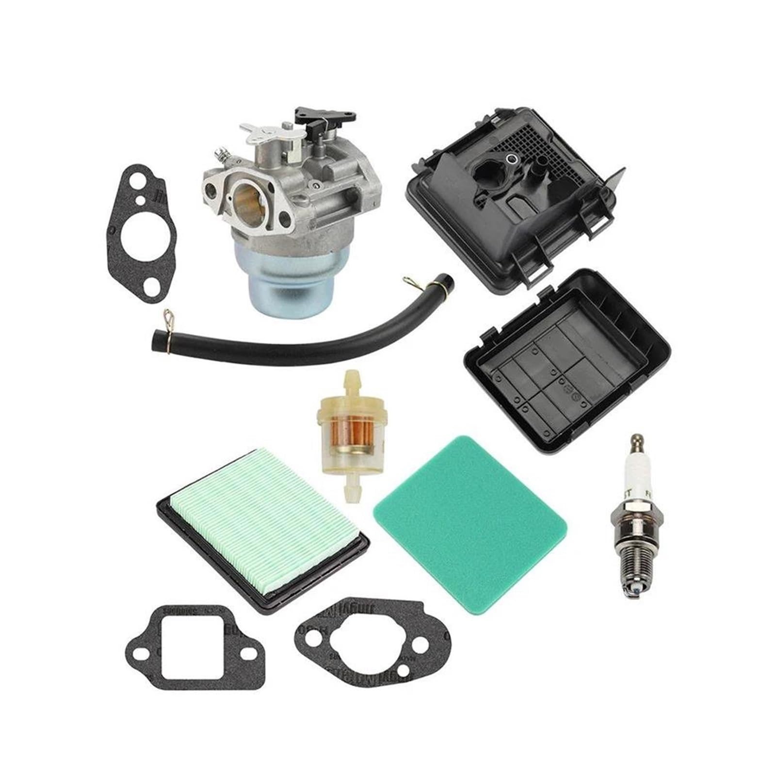 Kit De Carburador Cubierta De Filtro De Combustible Y Aire Motor para GCV135 GCV160 GCV190 HRB216 HRZ216 Piezas Accesorios Herramientas Jardín