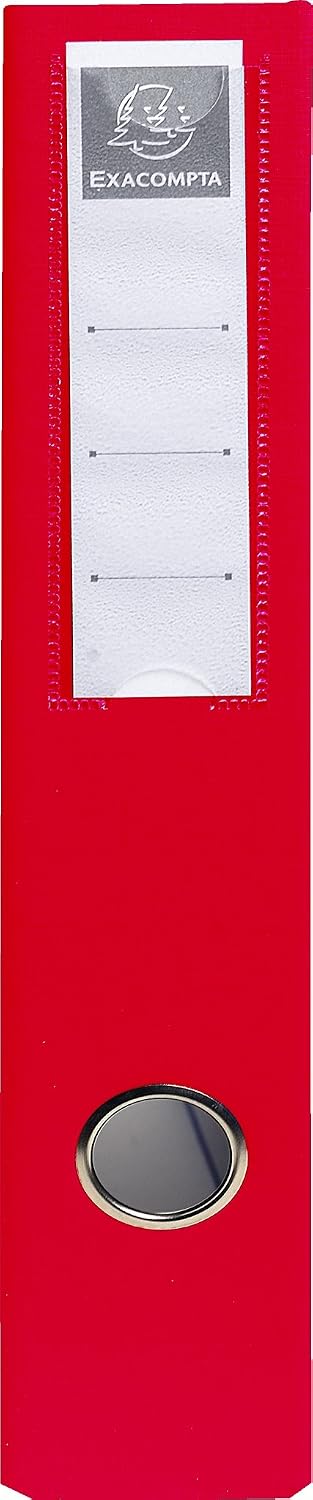 Exacompta, ref. 51745E, 1 rigid PVC binder, 4 D-rings of 50 mm on the 3rd cover, Spine 70 mm, External dimensions: 32 x 29 cm - Image 3