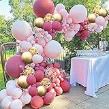 [Fácil de montar] Ofrecemos un juego completo de globos, incluyendo diferentes tipos de globos, herramientas de atado, cadenas de globos y cintas. Puedes combinar el juego de guirnalda de globos fácilmente con una bonita guirnalda estable. Una variedad de globos en diferentes colores y materiales a juego y este elegante juego de guirnalda de macarons está dedicado a ti. Puede añadir un ambiente cálido a tu fiesta.