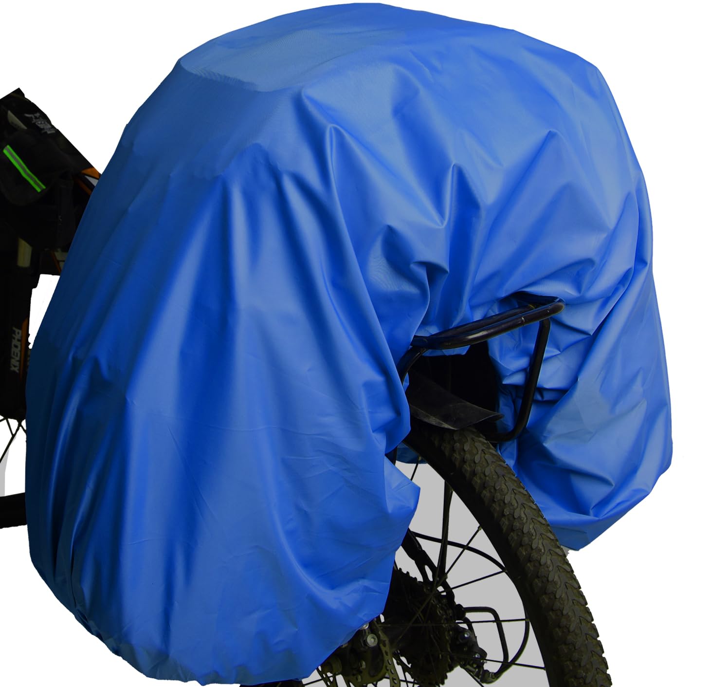 VAOLOAV 100L Bicycle Rear Rack Rain Cover Bike Trunk Bag Pannier Cover blue for Cycling