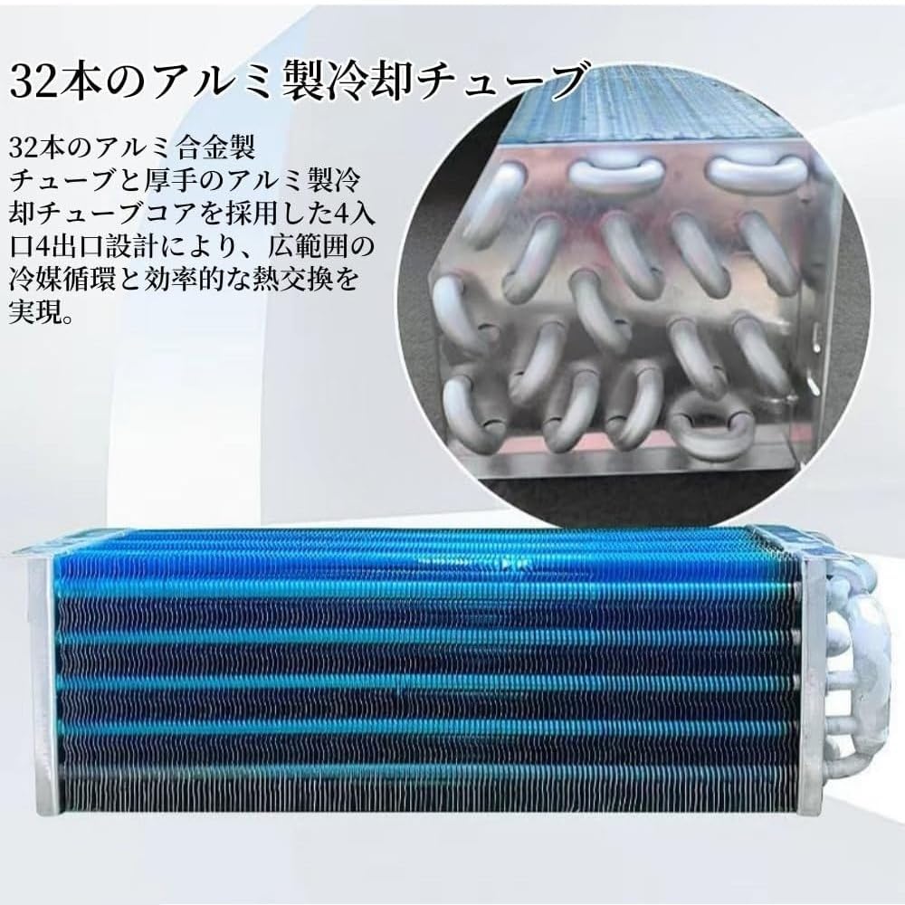 YFFYカーエアコン モバイルエアコン、12V、24V、 熱中症 暑さ対策 アウトドア 車中泊 持ち運び 家庭用 移動式 クーラー エアコン 冷房 キャンプ 車載用、移動式 クーラー 冷房 キャンプ 用 (ホワイト,24V) - 4