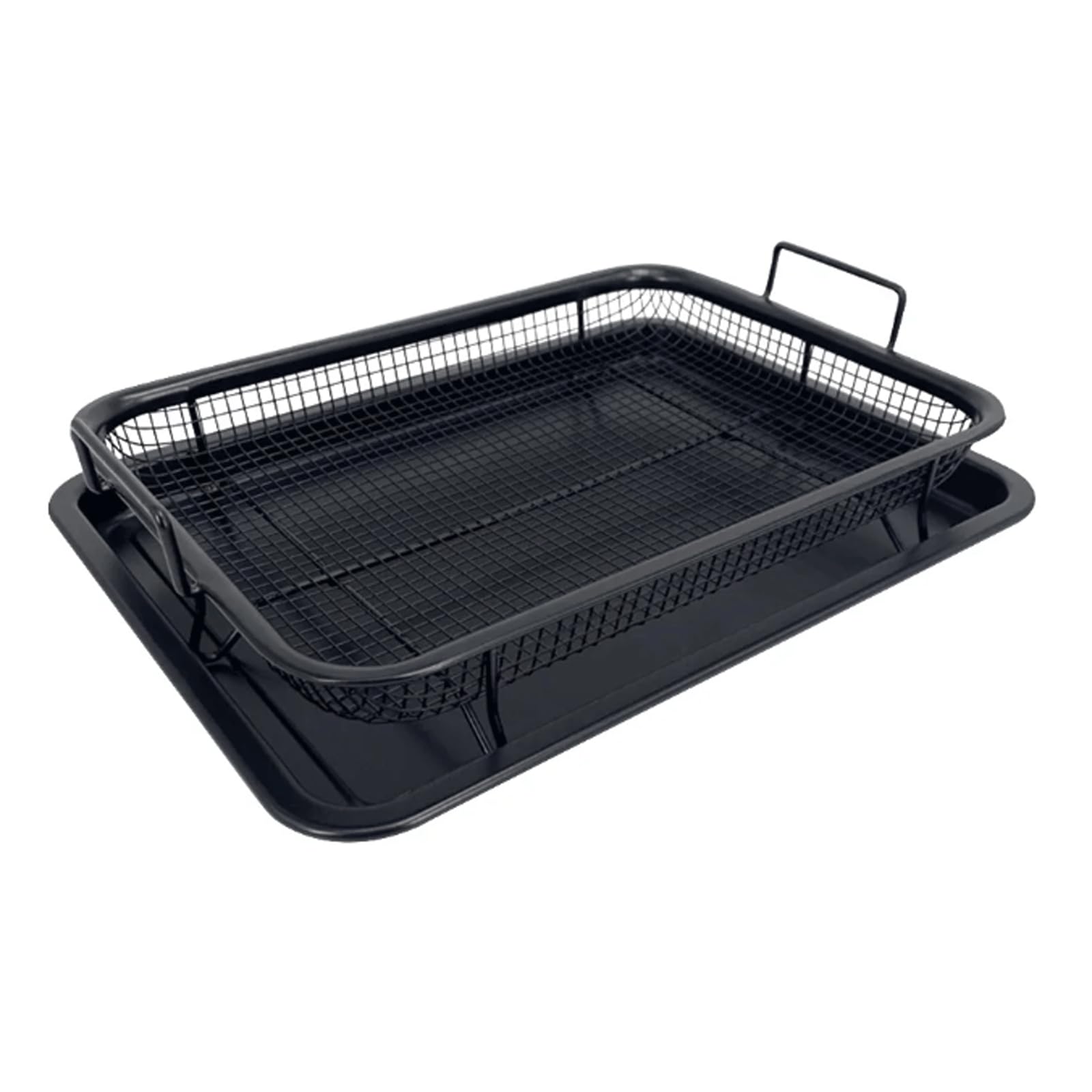 Panier à puces antiadhésif et plat de cuisson pour gril et cuisine au four