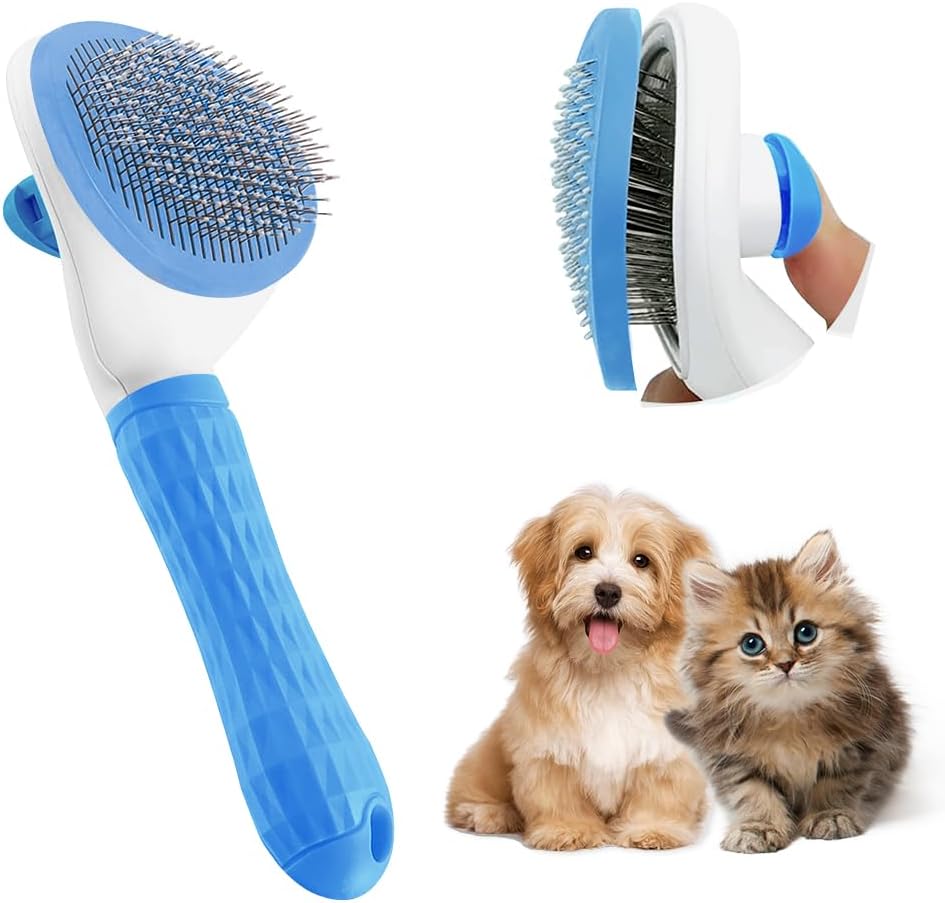 Avalon Cat Brush with Release Button Say Goodbye to Loose