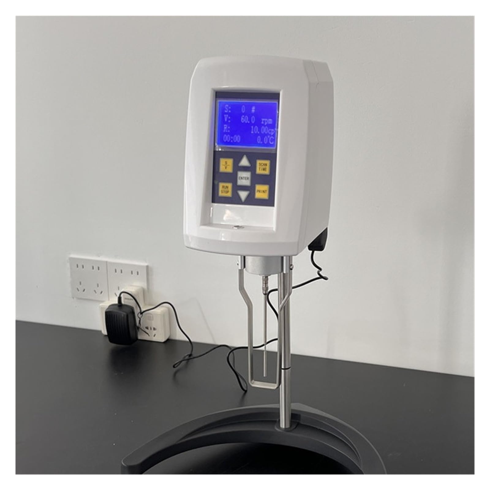 Viscosimètre rotatif avec écran tactile, vitesse Variable 1-100.000MPa.S, testeur de viscosité rotatif à affichage numérique(DH-DJ-9S)
