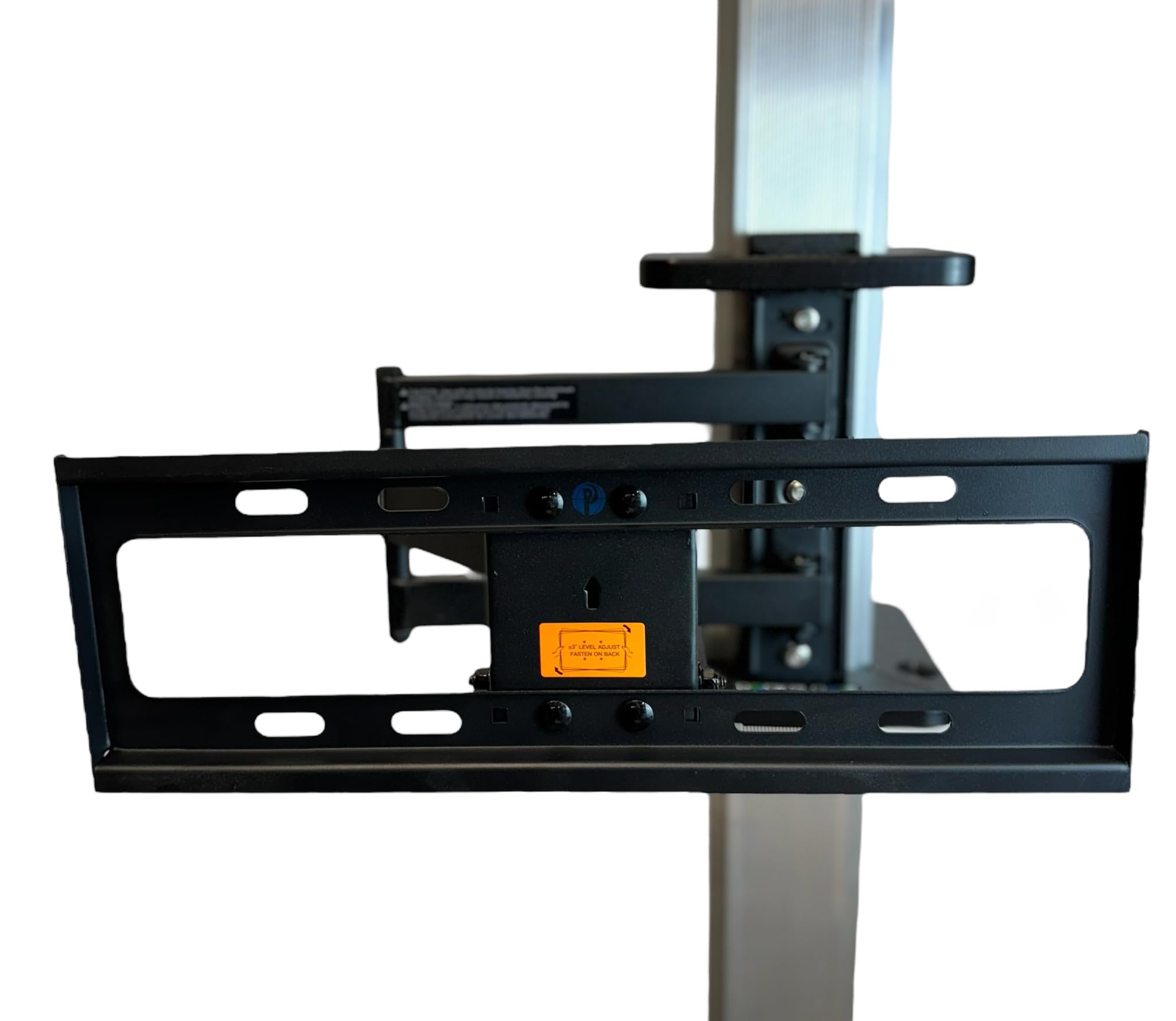 Outdoor Dock TV Mount – Fits 26"-70" TV's, No Drill Easy Install, Weather & UV-Resistant, Marine-Grade, Made in USA- Fits a 2.5" Square Post