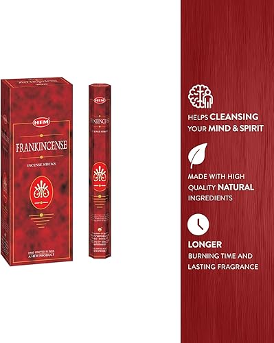 Miniatura 10 de Paquete a granel de 120 varillas de incienso HEM aromaterapia Zen 6 cajas de 20 varillas jazmín egipcio