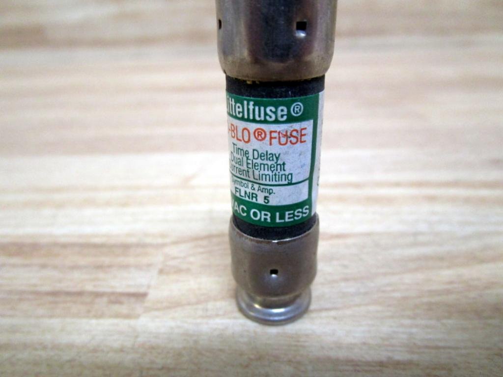 Littelfuse FLNR005 Fuse FLNR5 5 AMP FLNR5 - LOT OF 5 - FUSES FLNR-5 LITTELFUSE 5 AMP, 250V RK5 Dual-Element Time-Delay (Pack of 5)