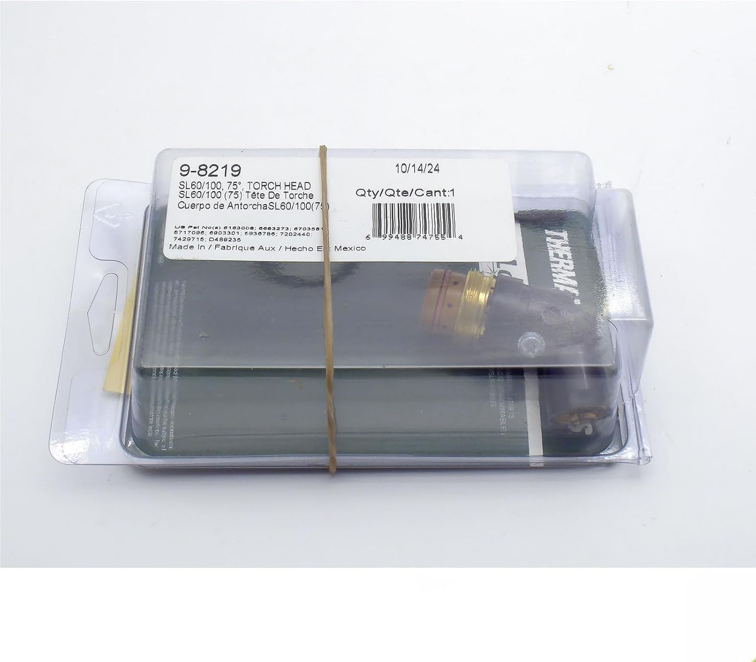9-8219 Torch Body Compatible with fits ESAB & Thermal Dynamics Cutmaster 52/82/102/152 SL60 SL100 Plasma Cutting Torch Head Original And compatible with thermo dynamic SL60 SL100 plasma.