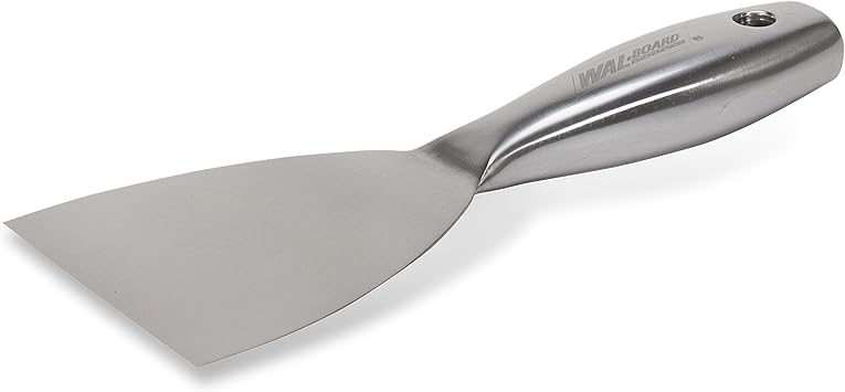 MARSHALLTOWN Stainless Steel Handle Tools, 102mm Length Joint Knife, Ergonomic and Durable, Versatile 12-in-1 Tool, Hangable Design, 022-094
