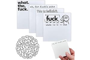 What the Fuck! Cuss Word Sticky Notes