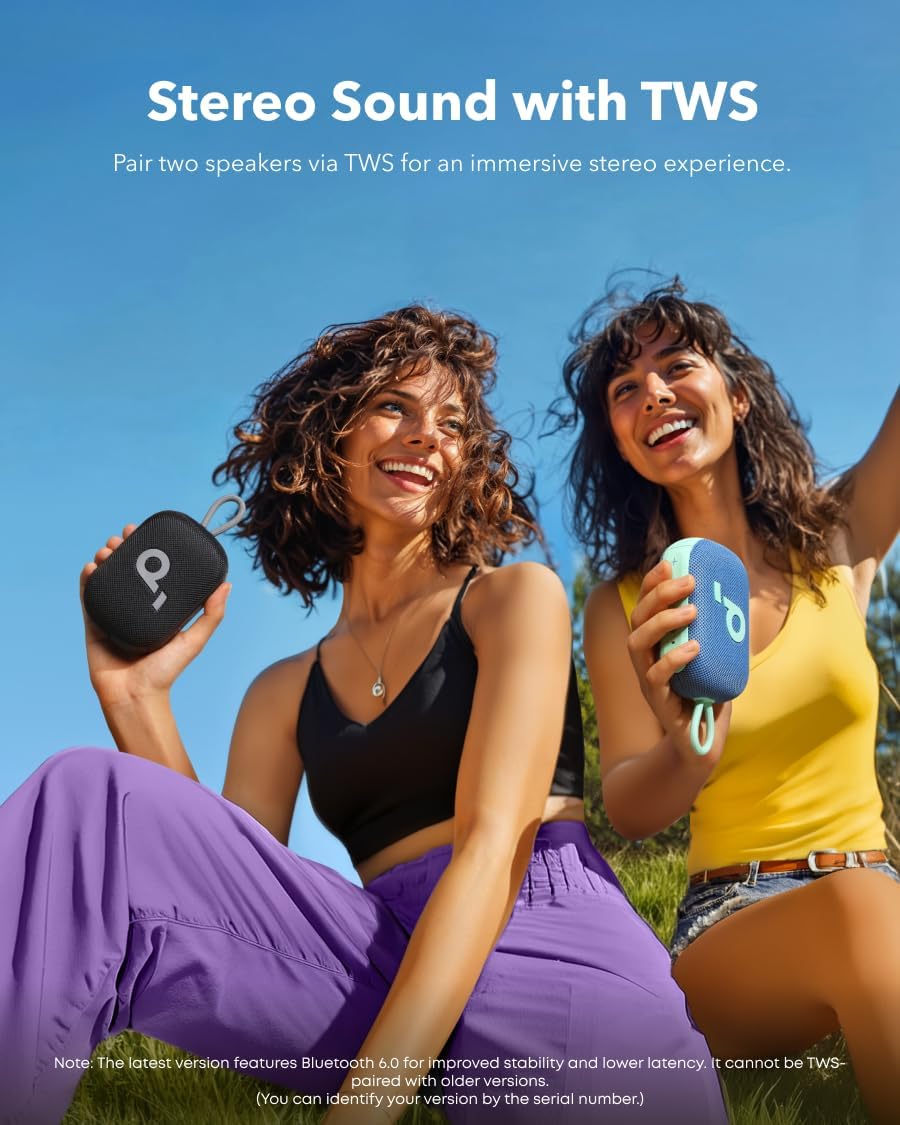 Bocina Bluetooth Soundcore Select 4 Go Anker - 20H, Sumergible, Sonido Duro 6