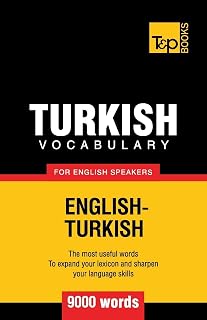 Turkish vocabulary for English speakers - 9000 words (American English Collection)