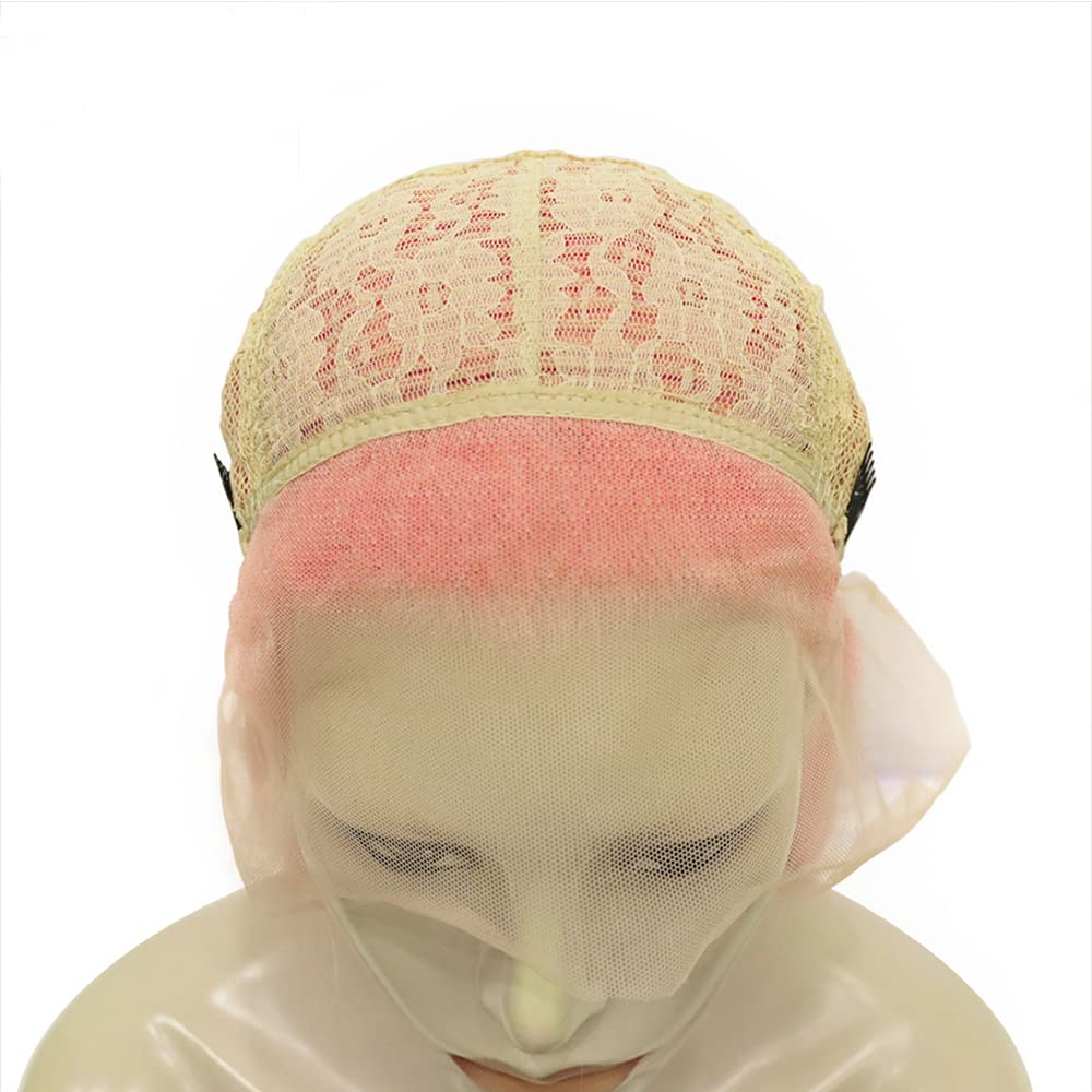 IMSTYLE Rainbow Colorful Lace Front Wigs Synthetic Straight 26 inches Wig Natural Hairline for Halloween Cosplay Party Wig (Colorful)