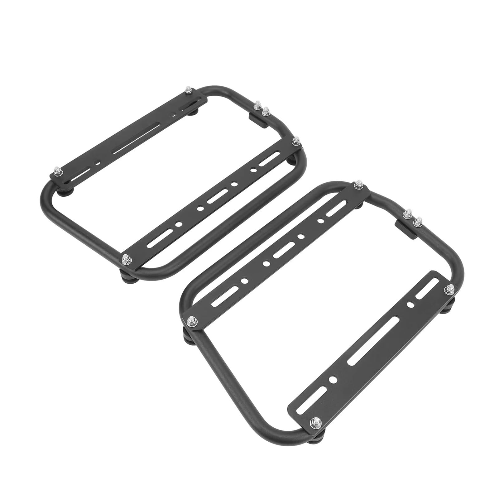Estante Equipaje Trasero Moto Bastidores para Alforjas Resistentes Al Desgaste Soporte Lateral para Motocicleta Alta Capacidad Carga Fácil Instalar