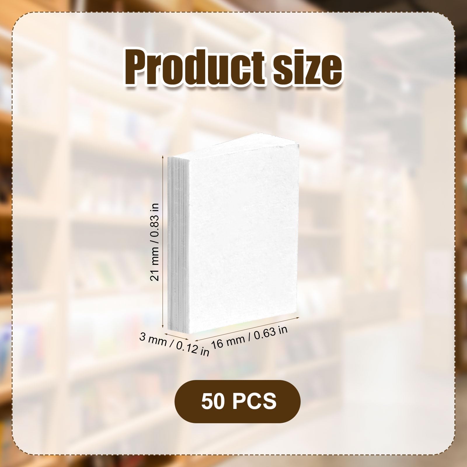 50pcs Blank Miniature Books - Image 2
