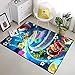 Produktbild Allenada Zimmerteppich, 3D-Druck, Cartoon-Teppich, Kinderzimmer Oder Großflächige Yogamatte Im Wohnzimmer (V4542), 60 X 90 cm