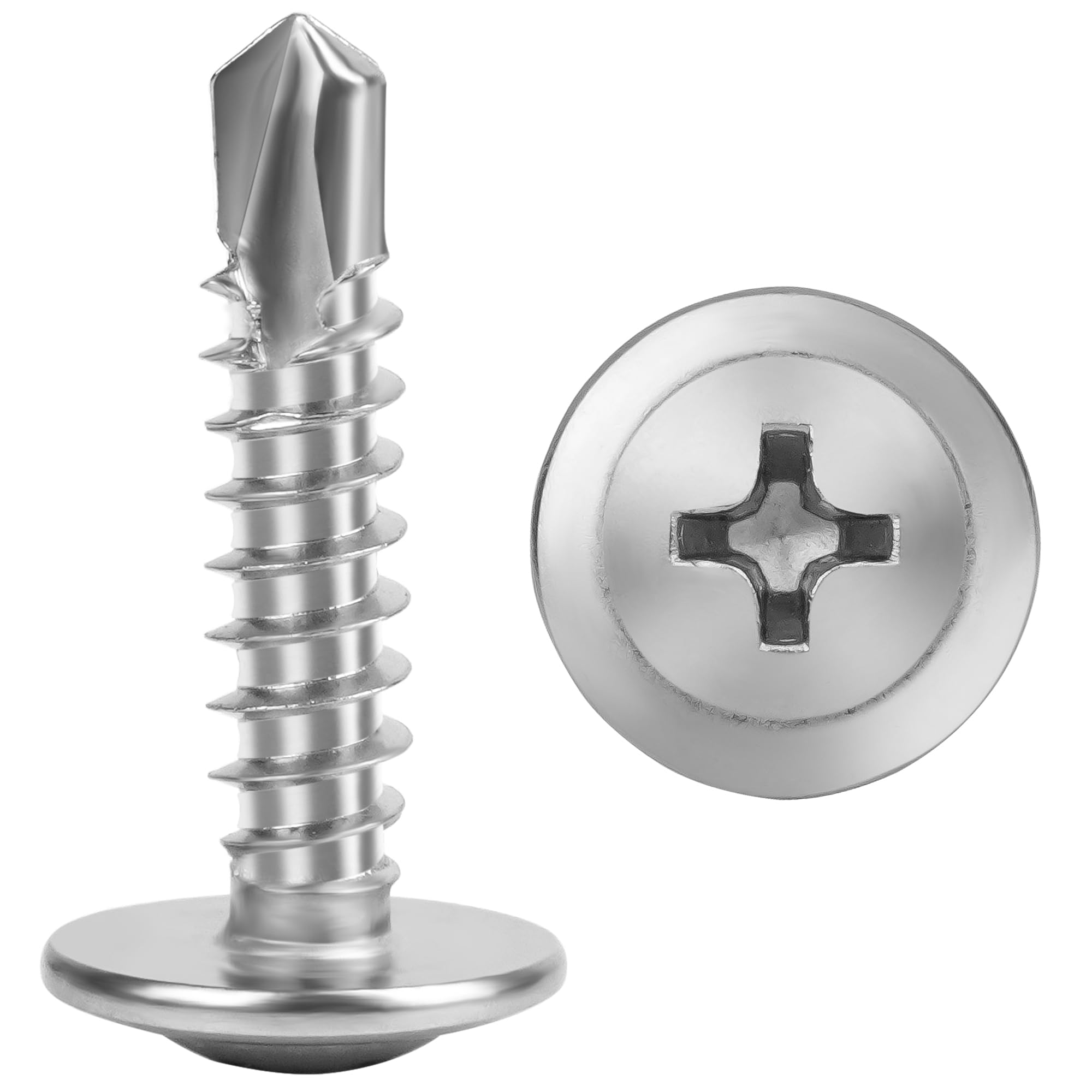 200 Viti Autofilettanti M4 X 25 Mm - Acciaio Inox 304 Per Legno E Plastica | Testa A Croce - Foto 5