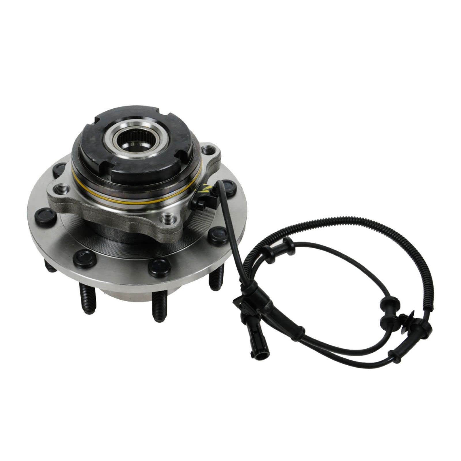 2-Pack Front Wheel Hub Bearing Assembly For 1999 Ford F-250/F-350 Super Duty (4WD, 4-Wheel ABS, 10mm Flange, SRW)