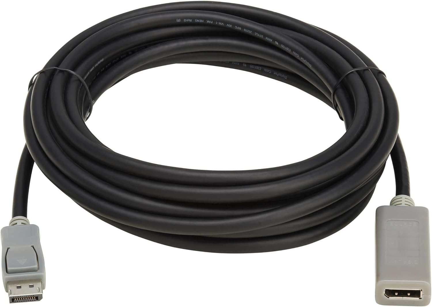 Tripp Lite 15 FT 4K DisplayPort Extension Cable with Active Repeater, Male-to-Female DP to DP, 4K@60Hz, Display Port 1.2, HDR Support Chroma 4:4:4 HDCP 2.2, Gold-Plated, 3-Year Warranty (P579-015-4K6)