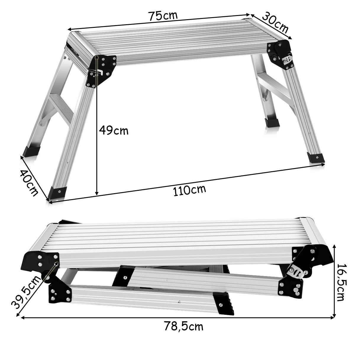 Waku Telescoopladder 4x5 Treden kopen? ✔️ Tot 68% korting