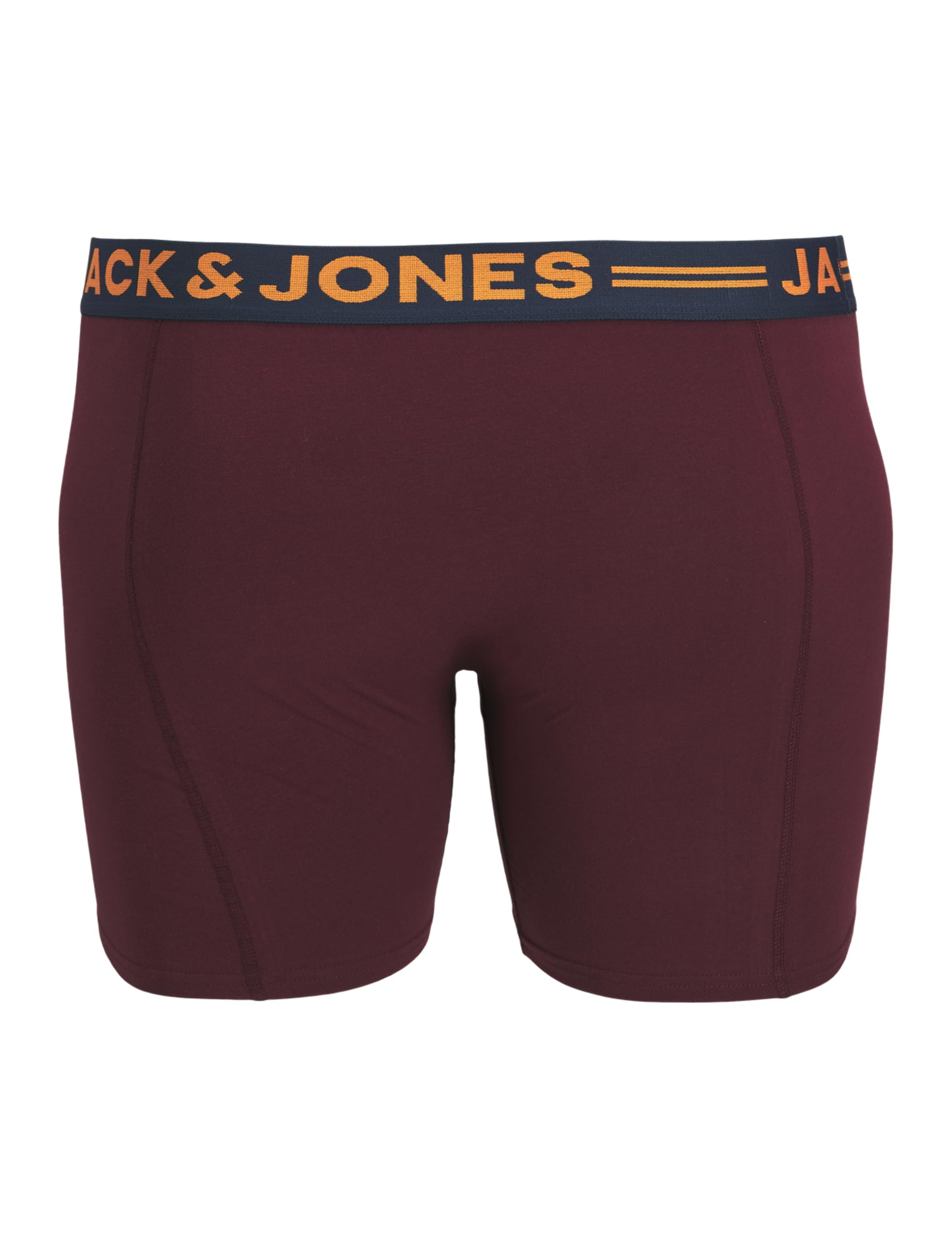 JACK & JONES Men's Jacsolid Trunks 3 Pack OP (Pack of 3)