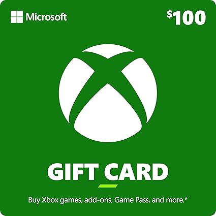 $100 Xbox Gift Card [Digital Code]