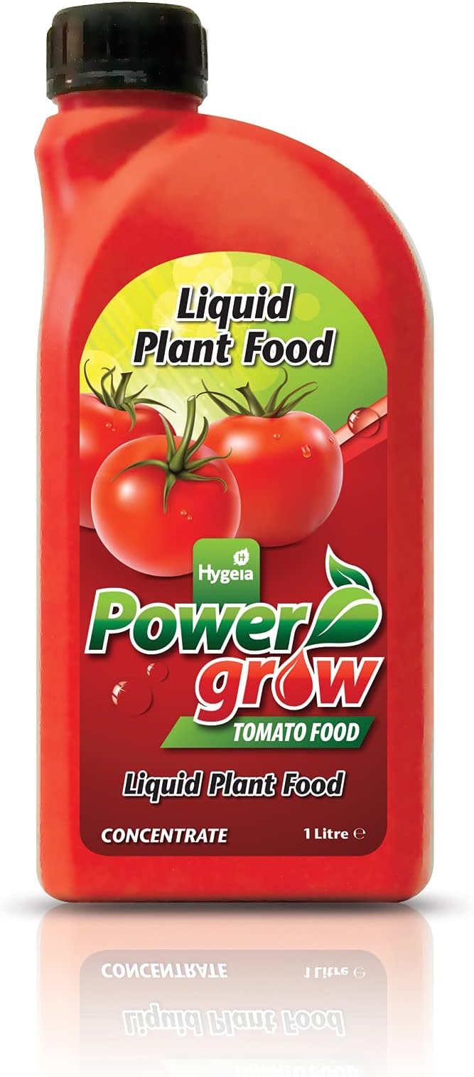 Powergrow G60081 Liquid Tomato Plant Food 1 Litre, Red