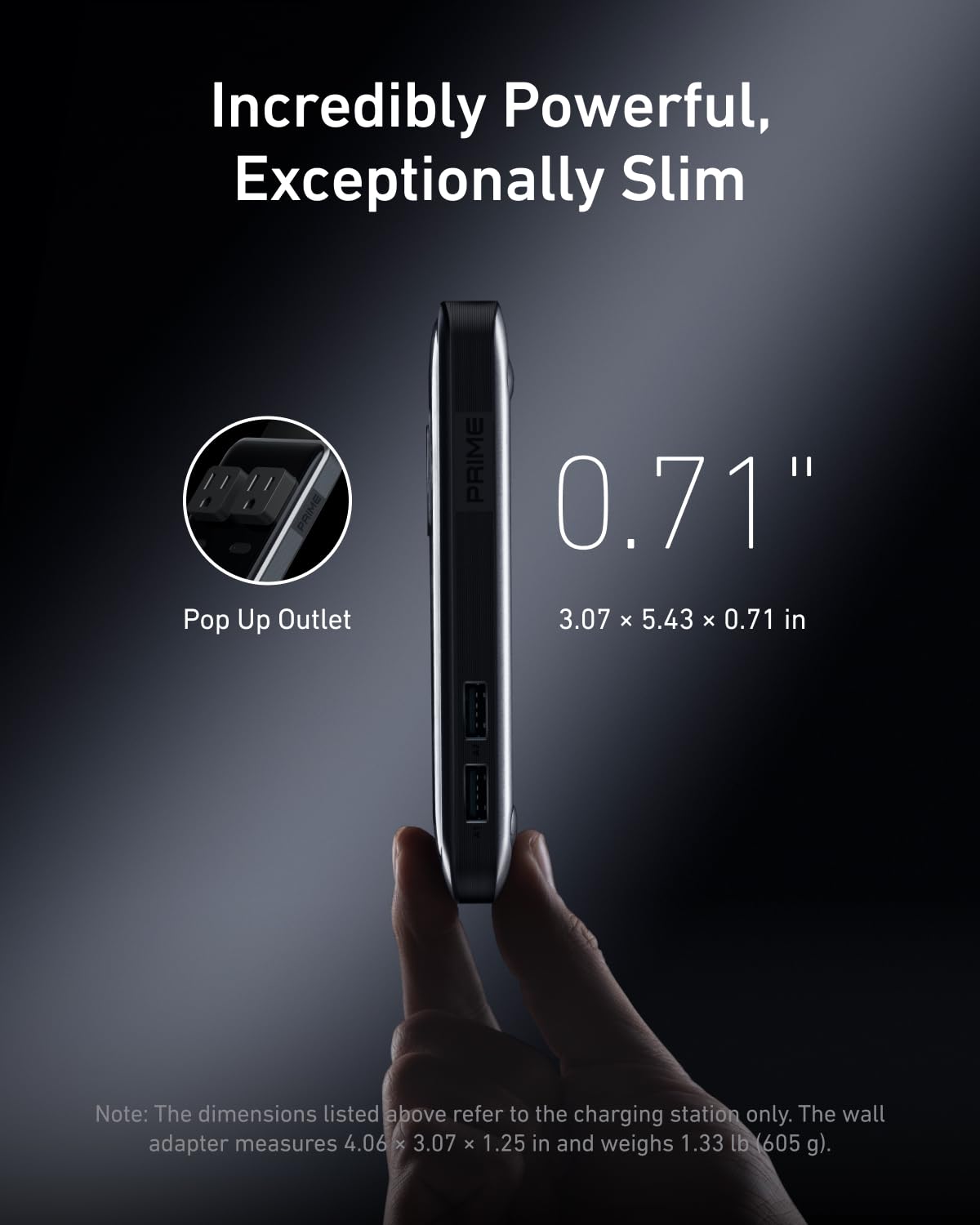 Anker Prime Charging Station, 240W 8-in-1 USB C Power Strip, 5 ft Detachable Extension Cord, 2 AC, 4 USB C, 2 USB A, for iPhone 15/14, Desktop Accessory for MacBook, Home, Office (Not for Travel)