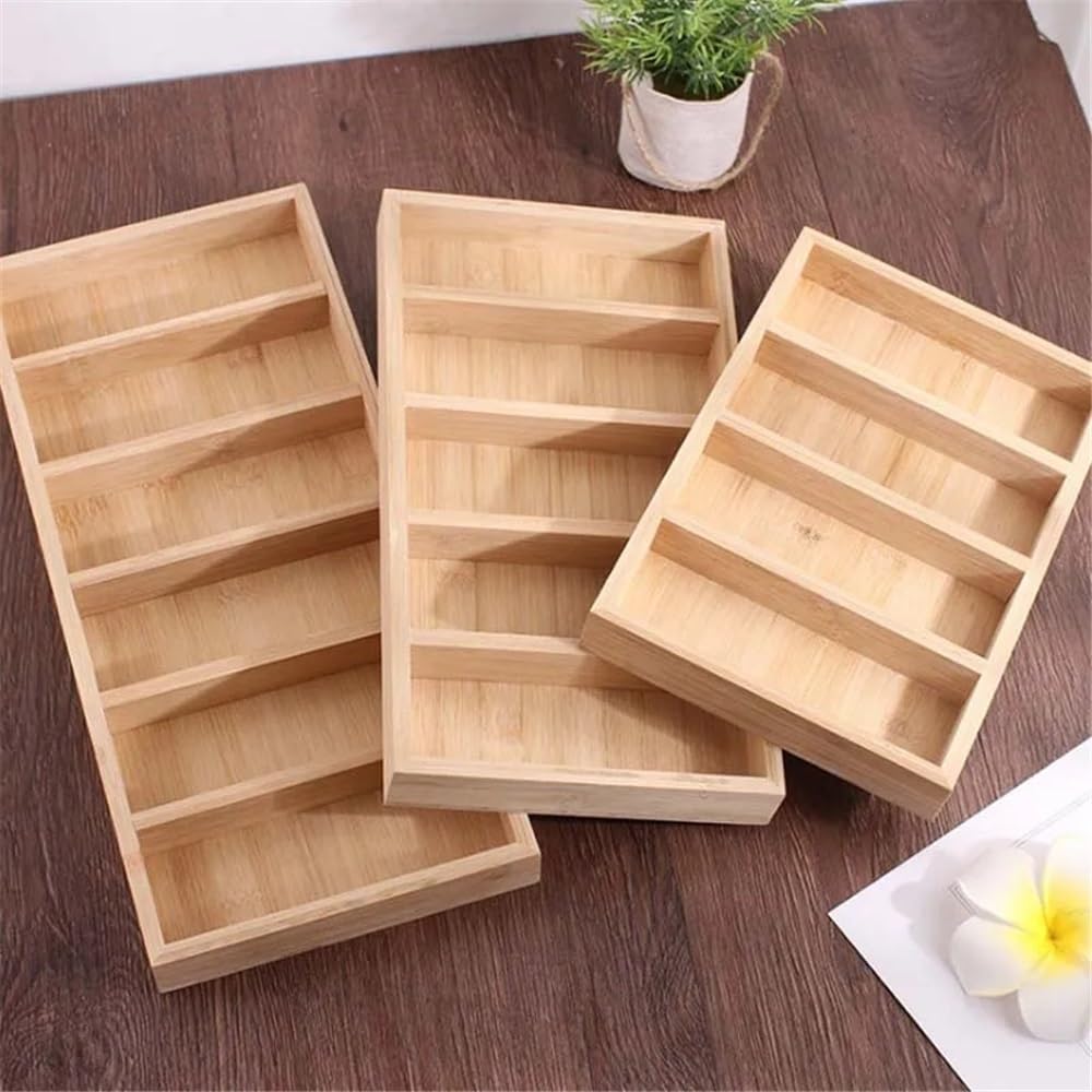 Soporte Gafas Caja de almacenamiento de madera de encargo de las gafas de sol del hogar de la caja de presentación de los vidrios de la caja de almacenamiento de las gafas de sol de las señoras Titula
