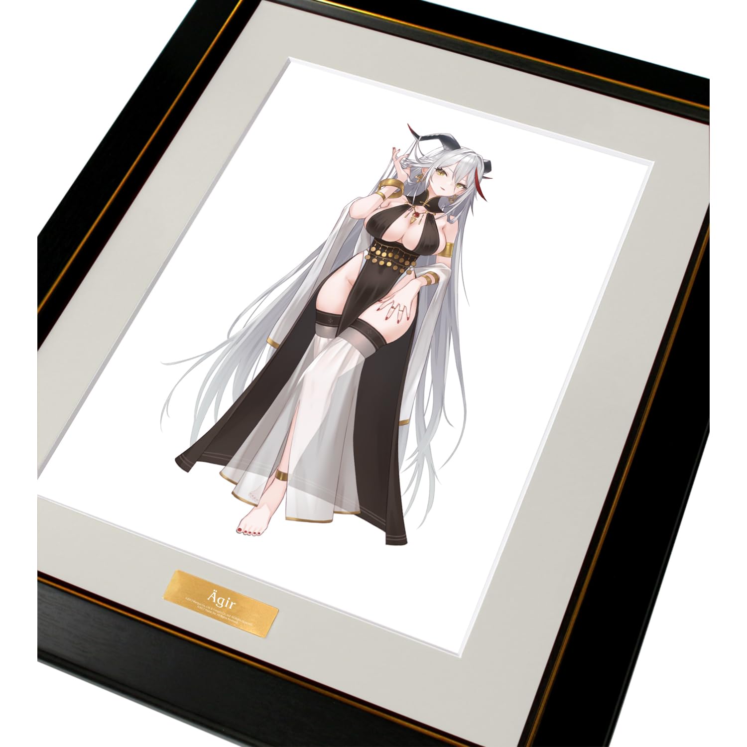Amazon.co.jp: アズールレーン 描き起こしイラスト エーギル 踊り子ver