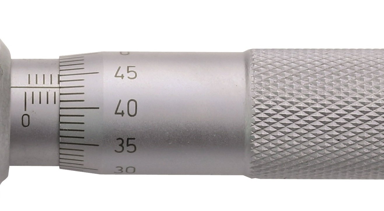 CNC QUALITÄT Digital Bügelmessschraube Messbereich 0-25 mm - flache und ballige Messflächen - IP65 Schutz