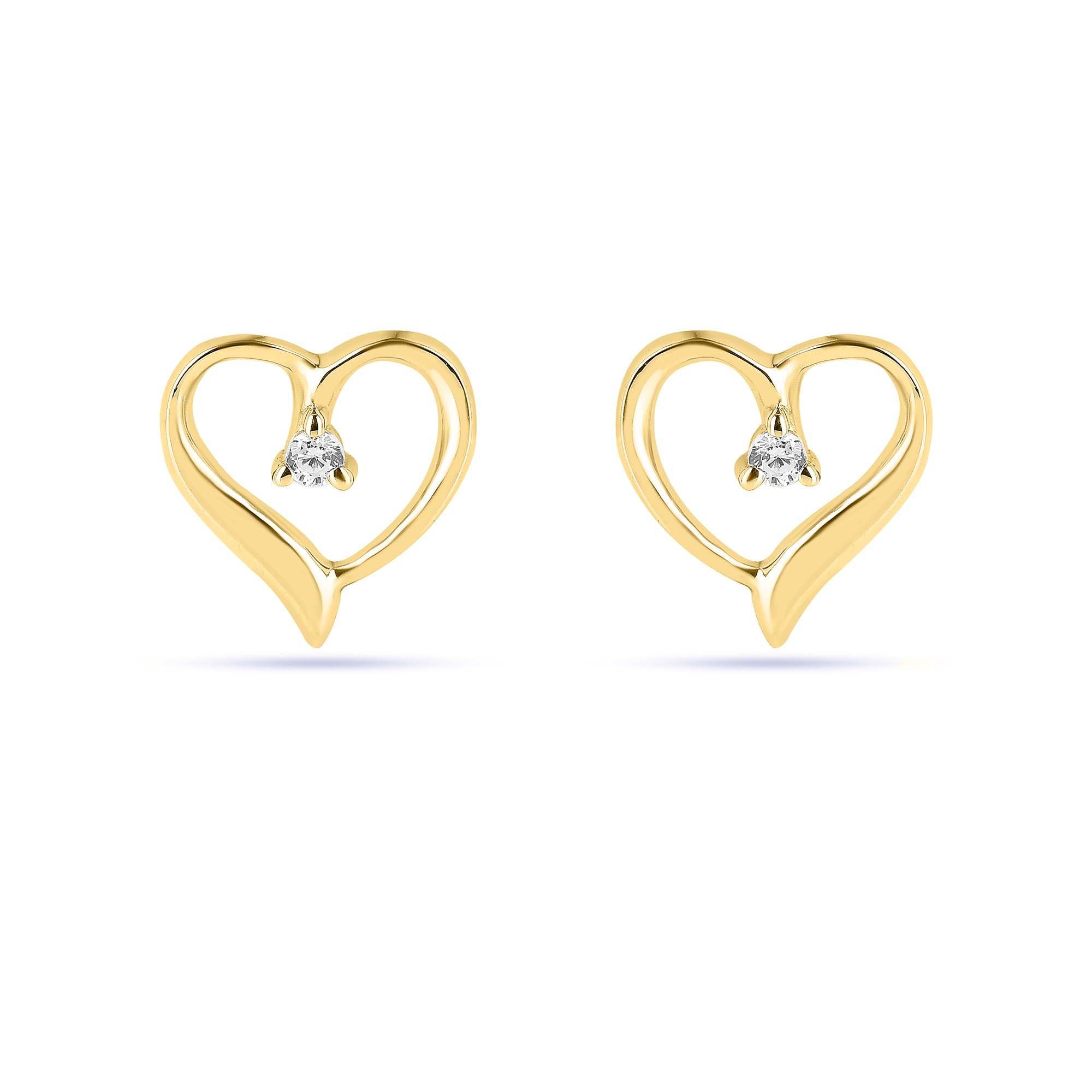 ROOVI 925 Silver Heart Studs With American Diamond Earrings For Women And Girls With Certificate of Authenticity and 925 Stamp | Diwali Gifts for Women & Girls(Pink) (B0D3HQTXMW) Amazon Price History, Amazon Price Tracker