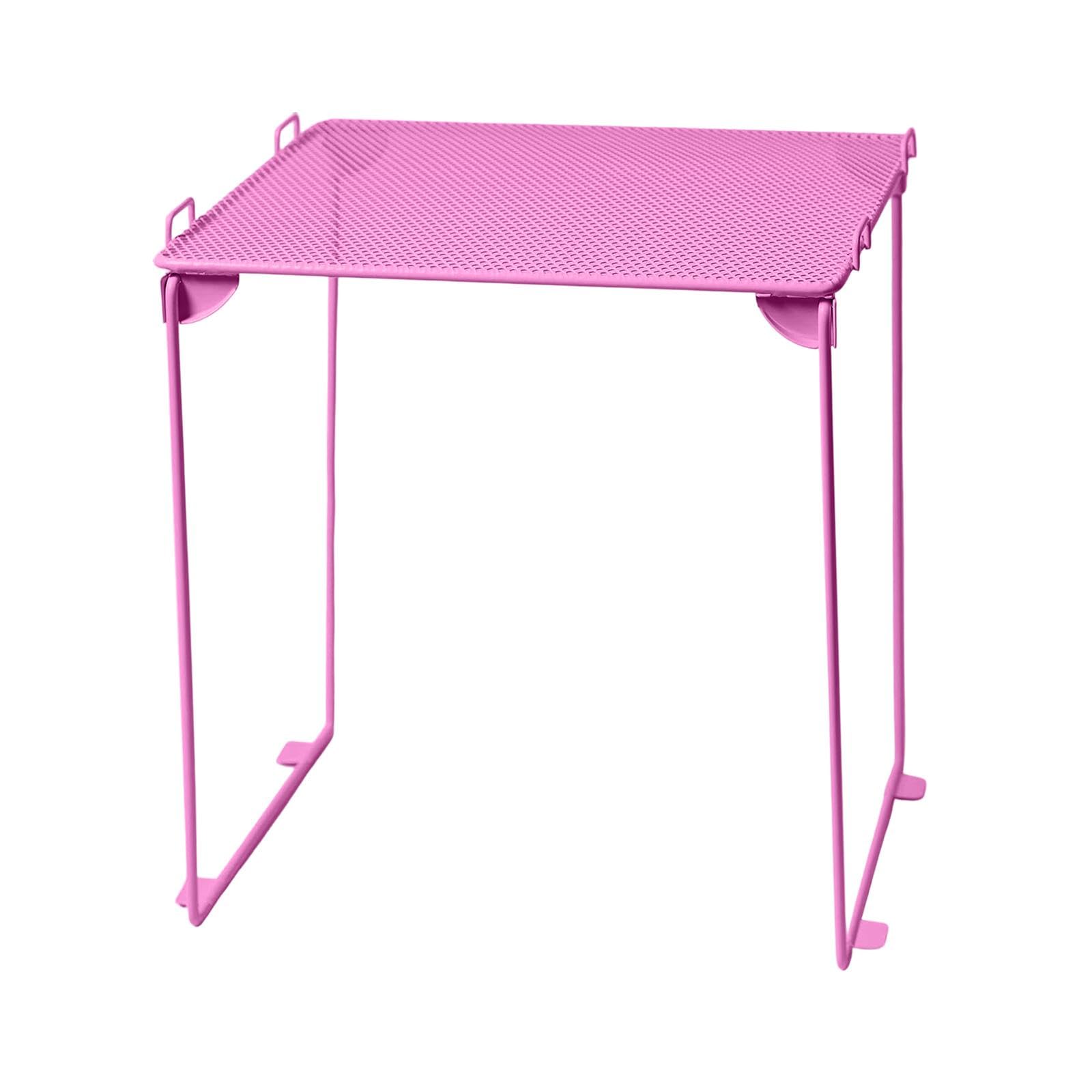 Locker Shelf Multipurpose Practical Wear Resistant for Gym and Work Foldable Rose red|Home & Garden|Kitchen, Dining & Bar|Kitchen Storage & Organization|Racks & Holders-picture-11