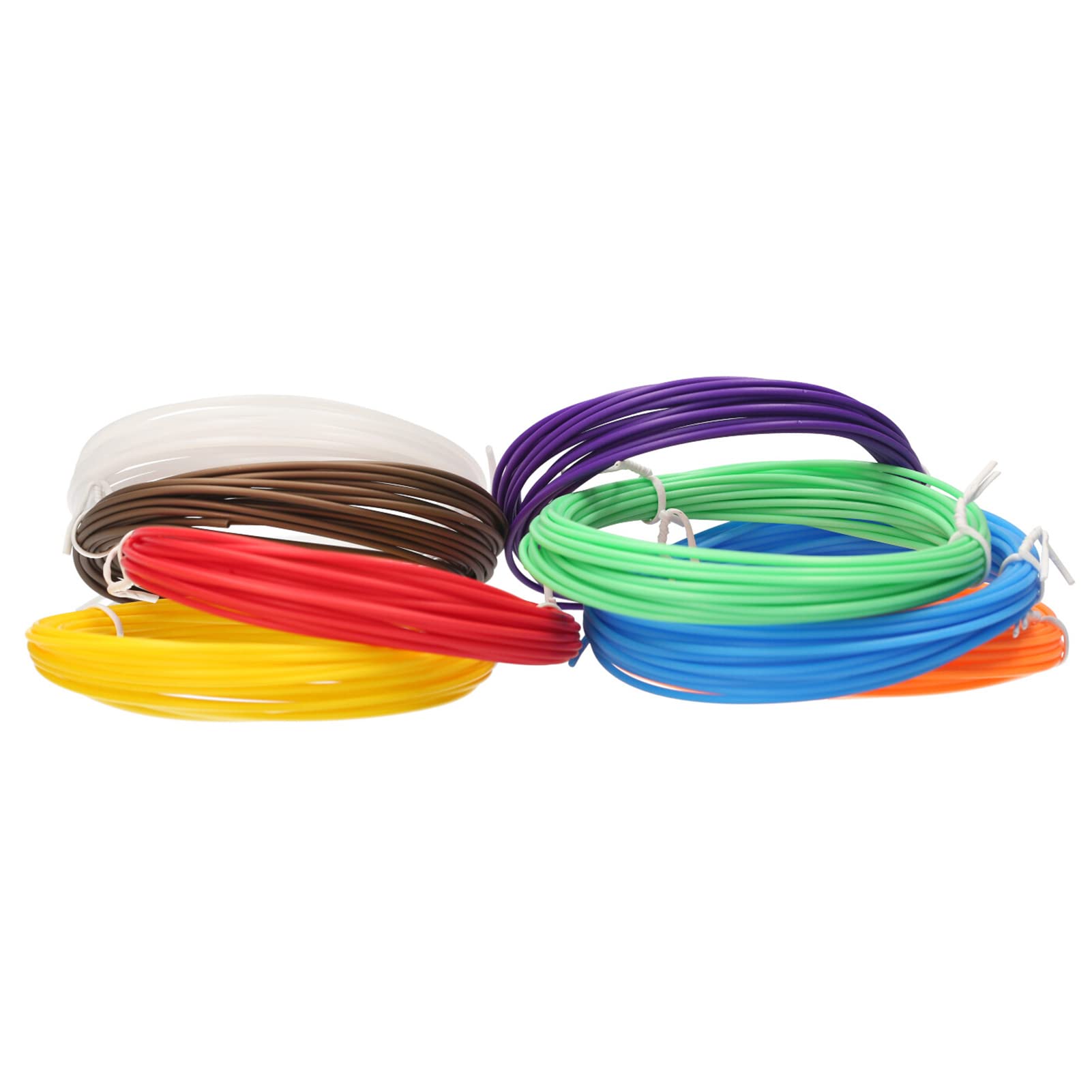 3D Pen Filament Refills 8 Colors 1.75mm PCL 3D Printing Filaments Each Color 16.4 Feet 3D Printing Pen Accessory