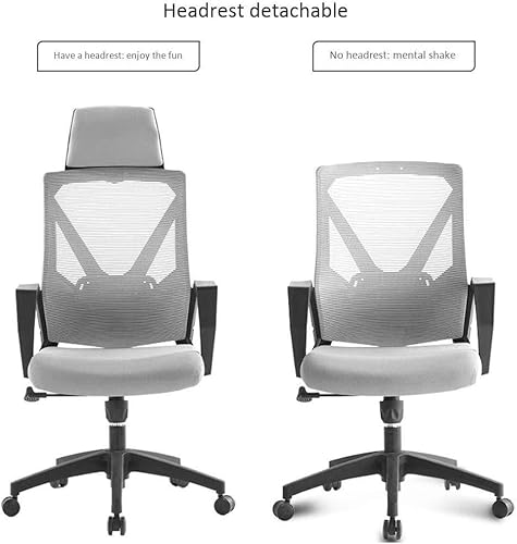 Vista 2 de 2020 Design All mesh Full Fabric Multifunctional Comfortable Ergonomic Office Chair(Black)