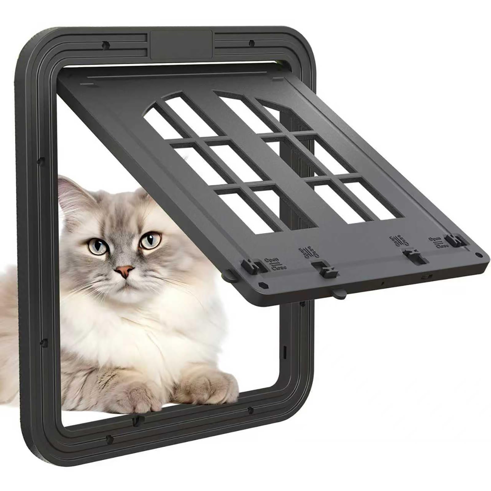 Sportello Magnetico Per Animali Domestici, Autochiusura Senza Attrezzi