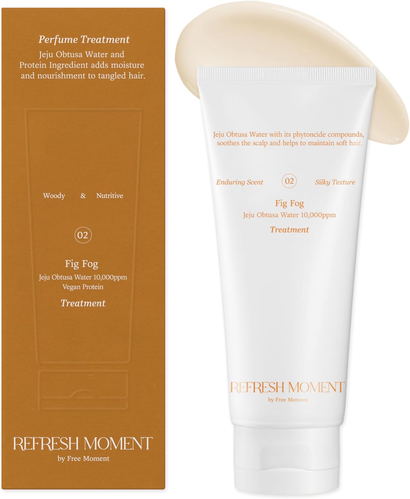 Free Moment Refresh Moment Perfume Treatment, Fig Treatment, Moisturizing, Amino Acids, Volume & Scalp Care, Korean Hair Care