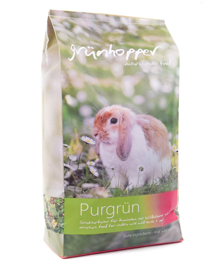 grünhopper Purgrün 3kg Kaninchenfutter