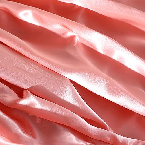 Juego de sábanas encimeras de satén de microfibra tamaño King color morado claro con 1 sábana encimera y 2 fundas de almohada, suaves y suaves