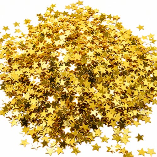 eBoot Gold Star Confetti for Party Wedding Birthday Table Scatter